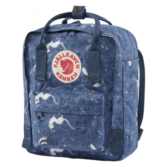 Fjallraven Kanken Art Mini Blue Fable Backpacks